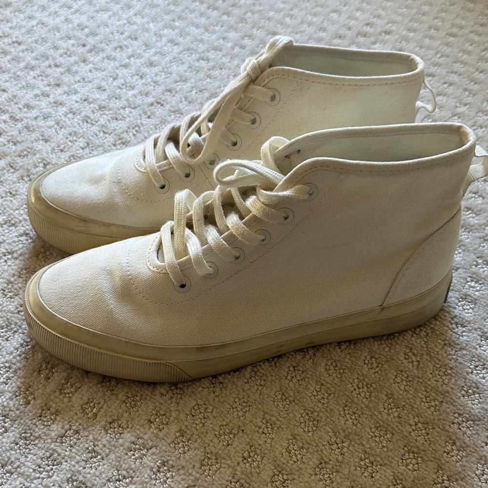 Everlane Forever High-Top Sneakers